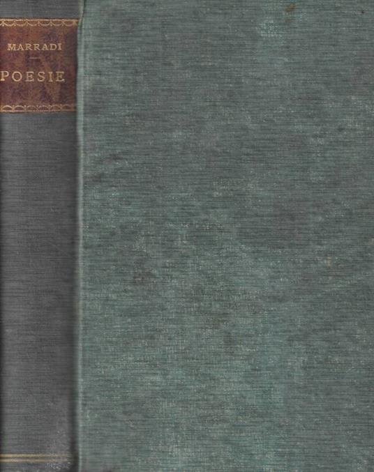 Poesie - copertina