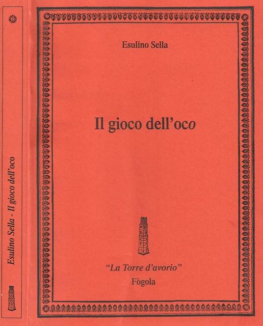 Il gioco dell'Oco - copertina