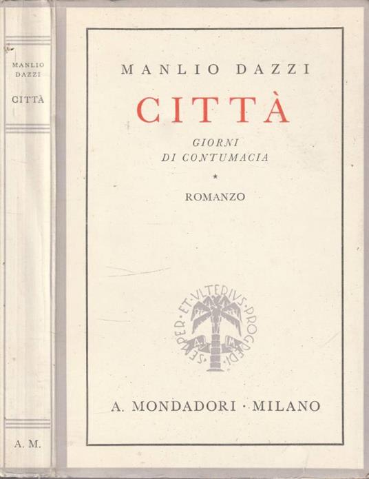 Città - Manlio Dazzi - copertina