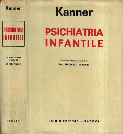 Psichiatria infantile - copertina