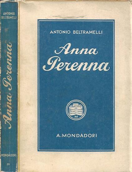 Anna Perenna - Antonio Beltramelli - copertina