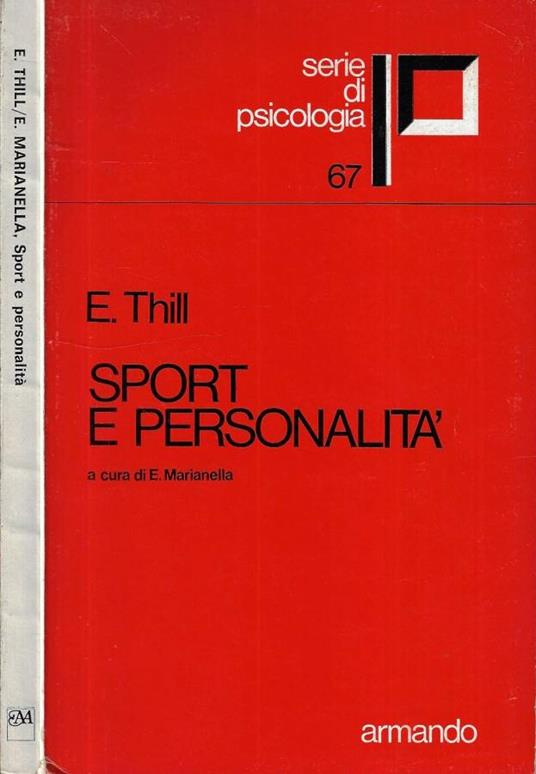 Sport e personalità - copertina