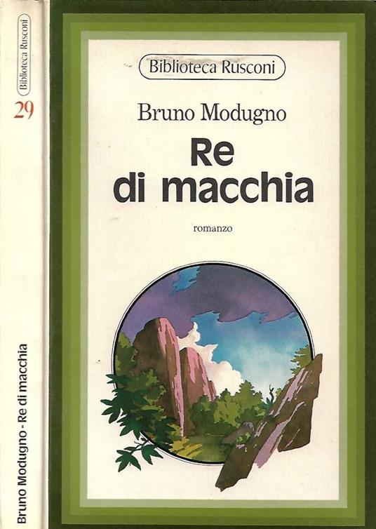 Re di macchia - Bruno Modugno - copertina