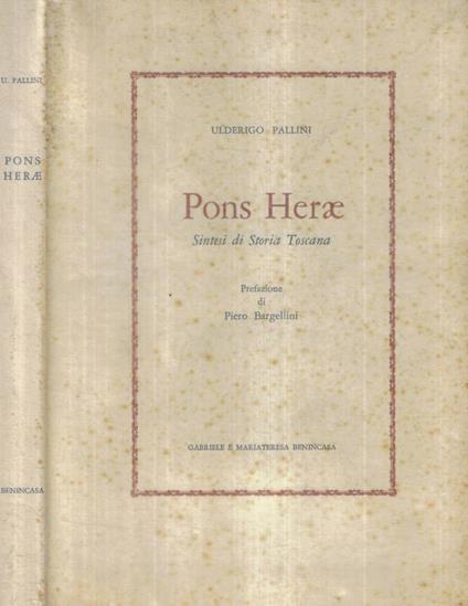 Pons Herae - copertina