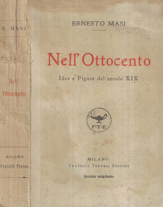 Nell'Ottocento - Ernesto Masi - copertina