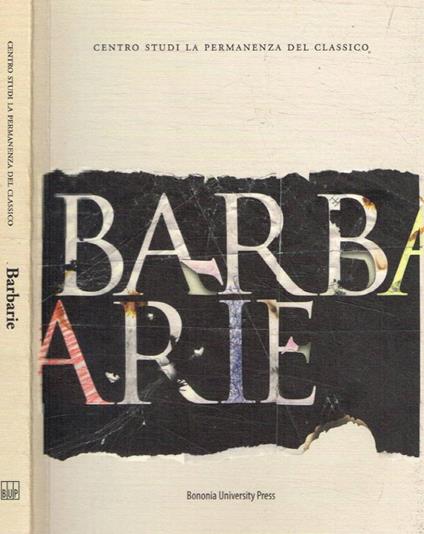 Barbarie - copertina