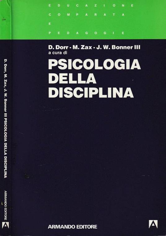 Psicologia della disciplina - copertina