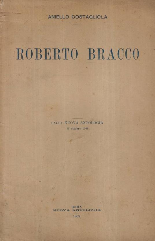 Roberto Bracco - copertina