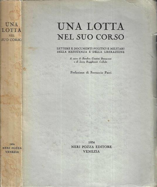 Una lotta nel suo corso - copertina