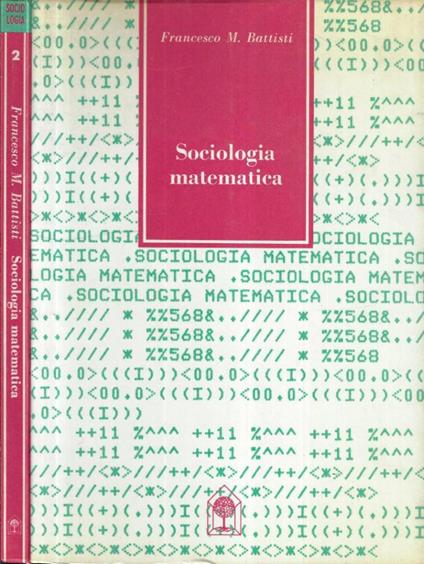 Sociologia matematica - copertina