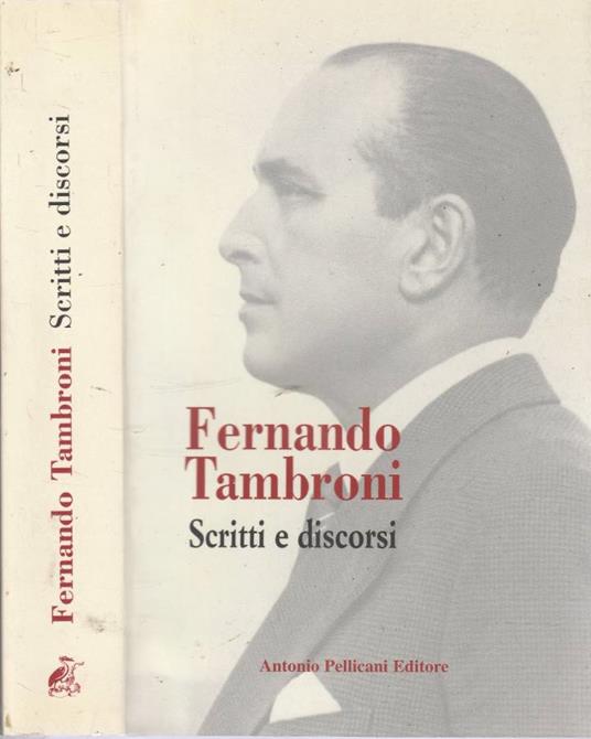 Fernando Tambroni - copertina