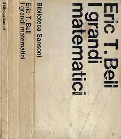 I grandi matematici - copertina