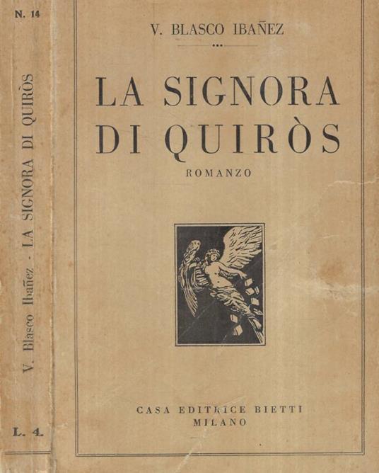 La signora di Quiròs - copertina