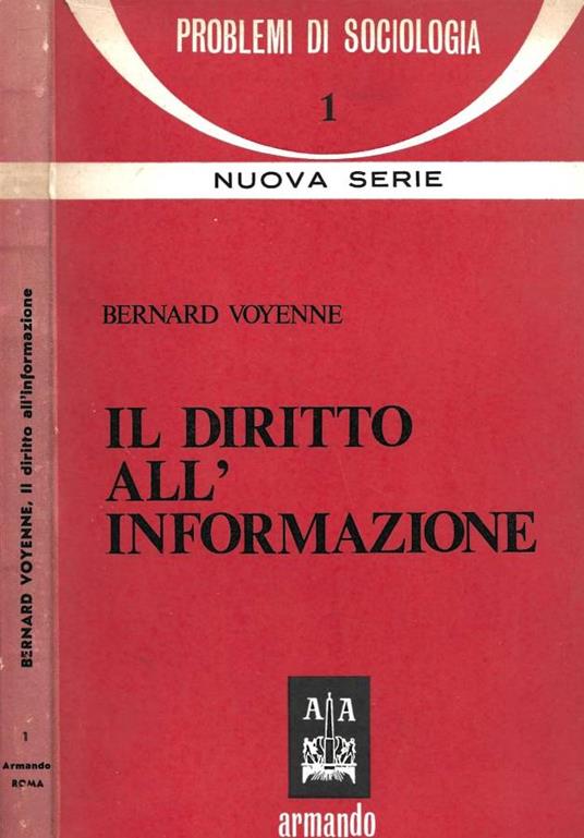 Il diritto all'informazione - copertina