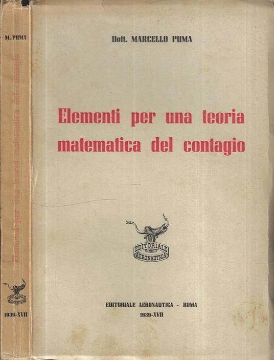 Elementi per una teoria matematica del contagio - copertina