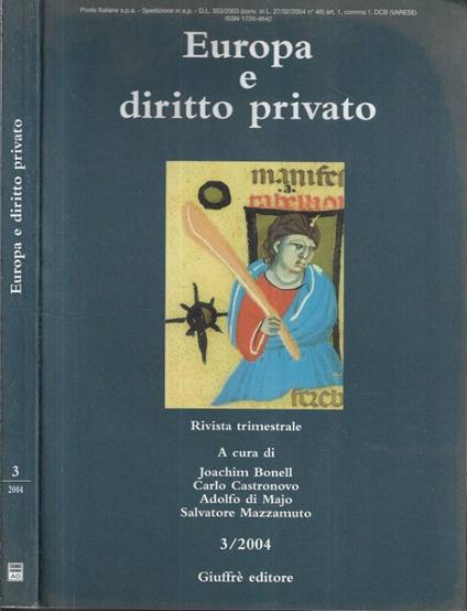 Europa e diritto privato n.3 - 2004 - copertina