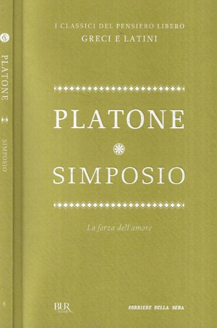 Simposio - Platone - copertina