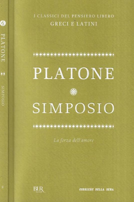 Simposio - Platone - copertina