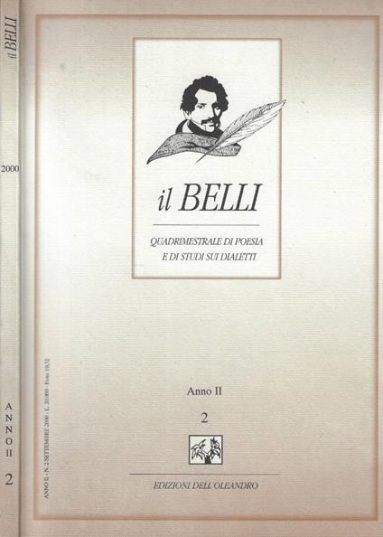 il Belli n. 2 Anno 2000 - copertina