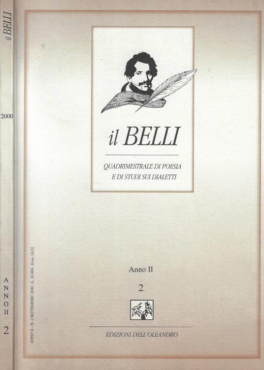 il Belli n. 2 Anno 2000 - copertina