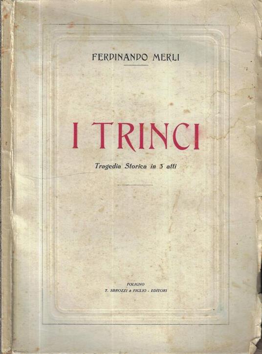 I Trinci - copertina