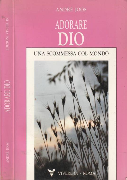 Adorare Dio - André Joos - copertina