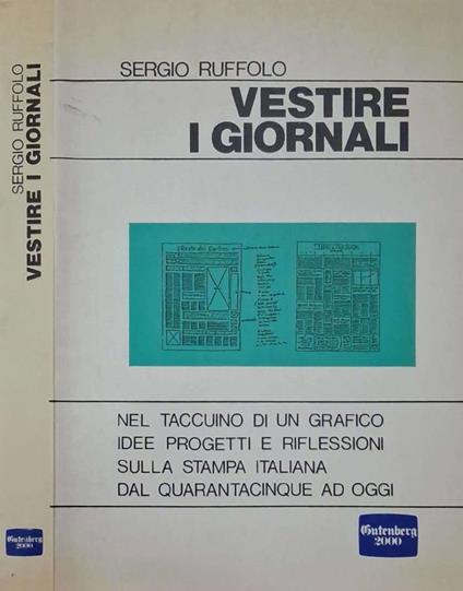 Vestire i giornali - copertina
