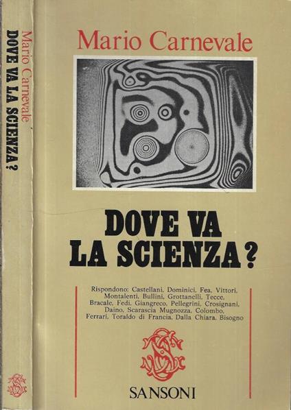 Dove va la scienza? - copertina