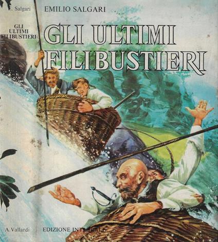 Gli ultimi filibustieri - Emilio Salgari - copertina