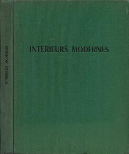 Intérieurs modernes - copertina