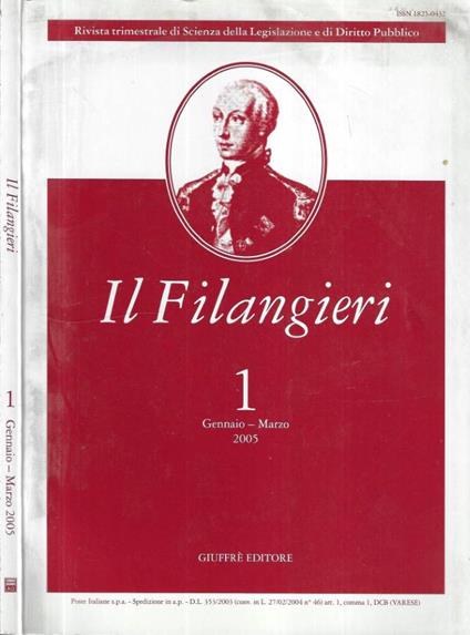 Il Filangieri n. 1 - 2005 - A.a.v.v. - copertina