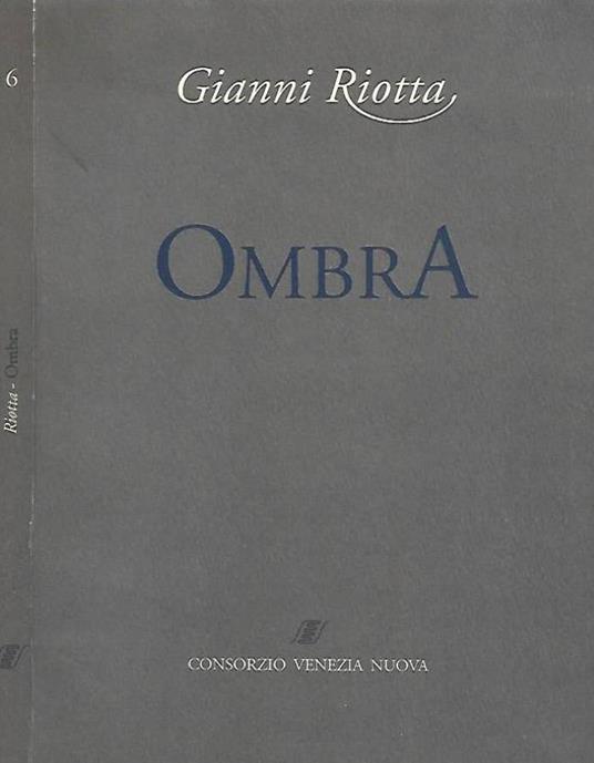 Ombra - Gianni Riotta - copertina