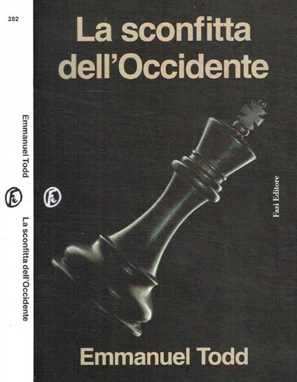 La sconfitta dell'Occidente - Emmanuel Todd - copertina