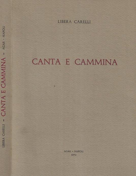 Canta e cammina - copertina