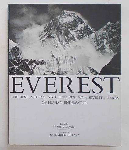 Everest. The best writing and pictures from seventy years of human endeavour - copertina
