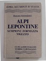Alpi Lepontine. Sempione - Formazza - Vigezzo