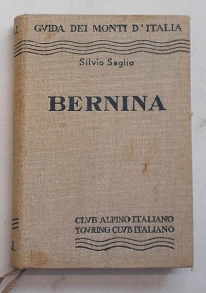 Bernina - Silvio Saglio - copertina