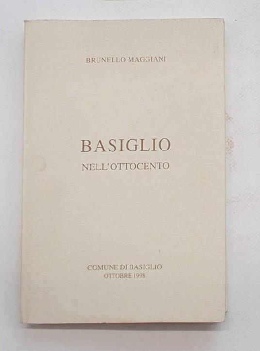 Basiglio nell'Ottocento - copertina