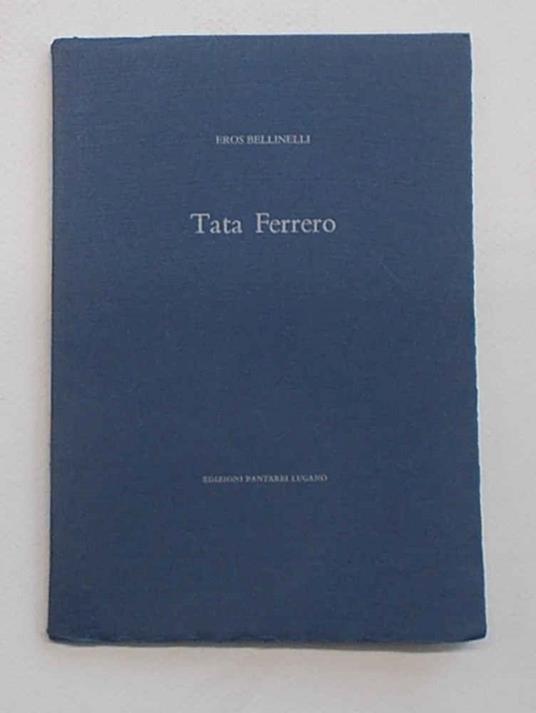 Tata Ferrero - Eros Bellinelli - copertina