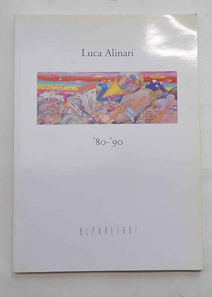 Luca Alinari '80-'90 - copertina