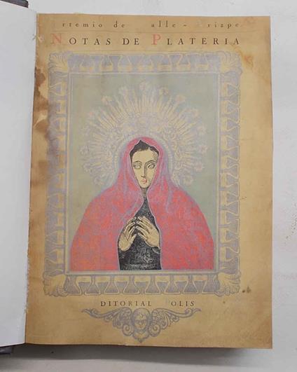 Notas de Plateria - copertina
