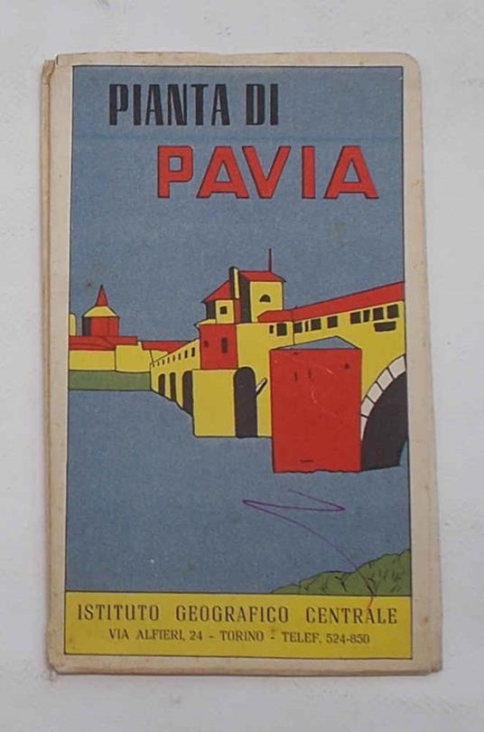 Pianta di Pavia - copertina