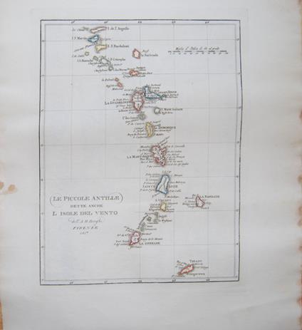 Le piccole Antille Dette anche l'Isole del Vento - copertina