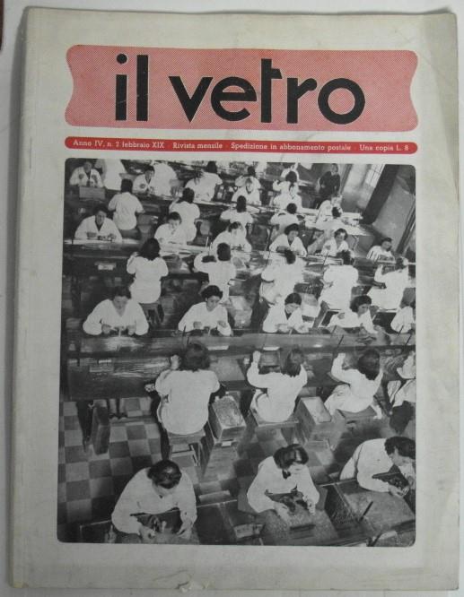 Il Vetro. Anno Iv N. 2 - copertina