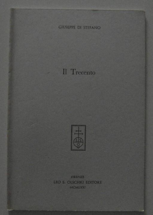 Il Trecento - Giuseppe Di Stefano - copertina