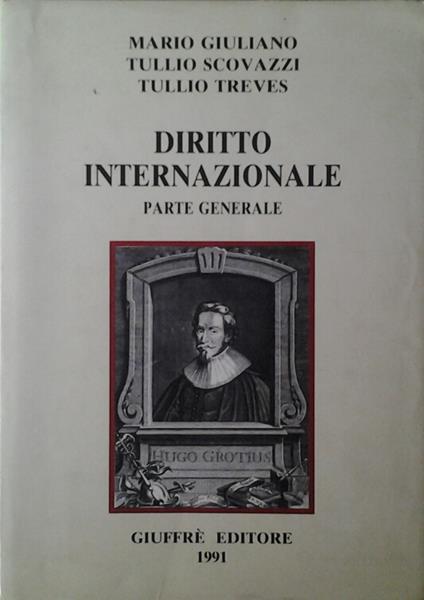 Diritto Internazionale Parte Generale - copertina