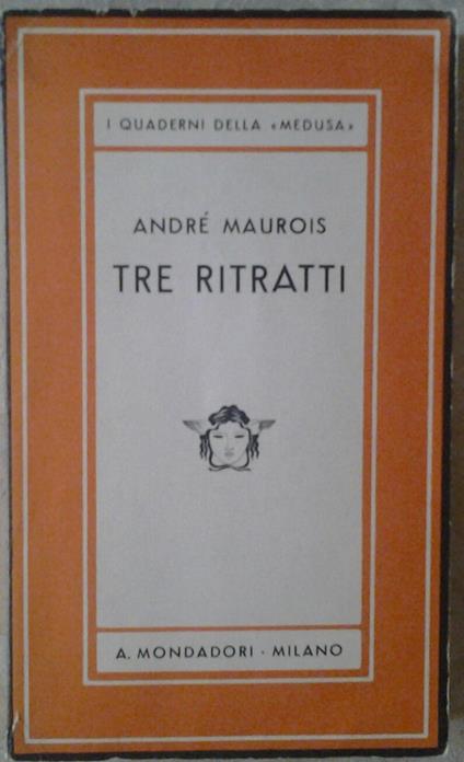 Tre Ritratti - André Maurois - copertina