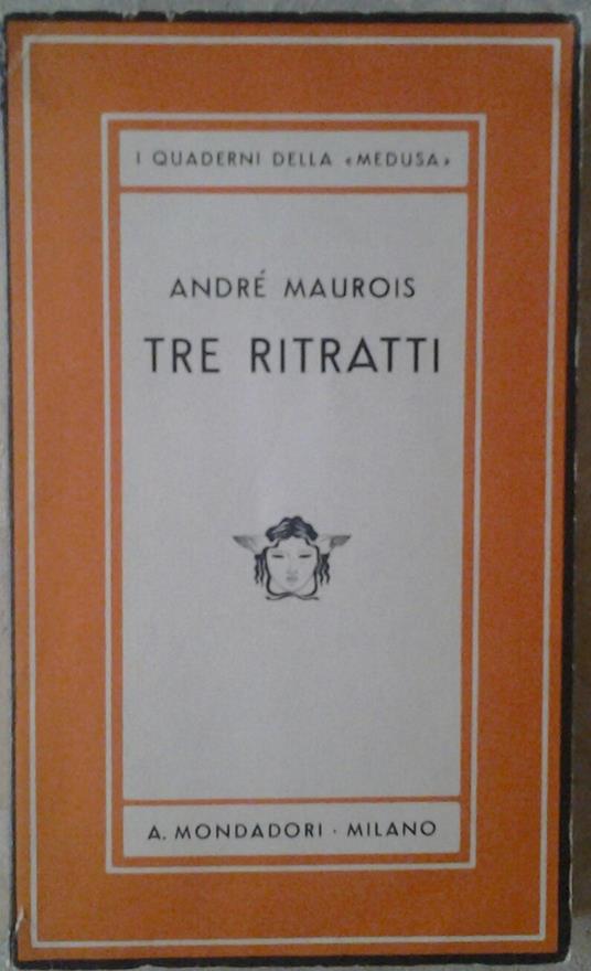 Tre Ritratti - André Maurois - copertina