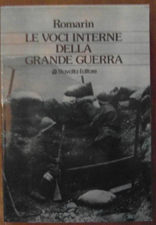 Le Voci Interne Della Grande Guerra - copertina