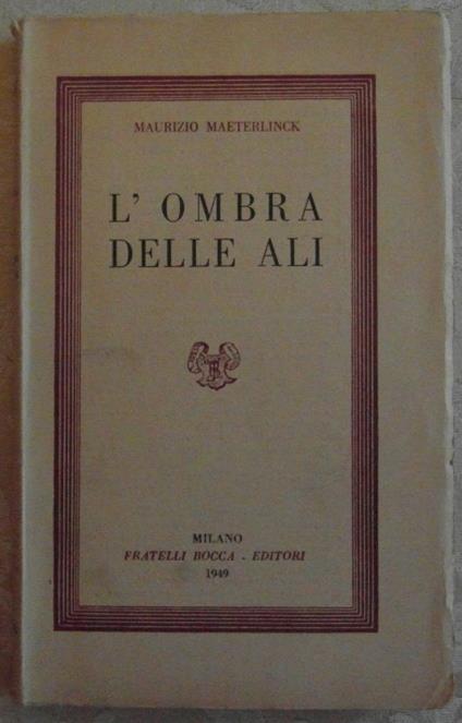L'Ombra Delle Ali. Problemi Dello Spirito N. 64 - copertina